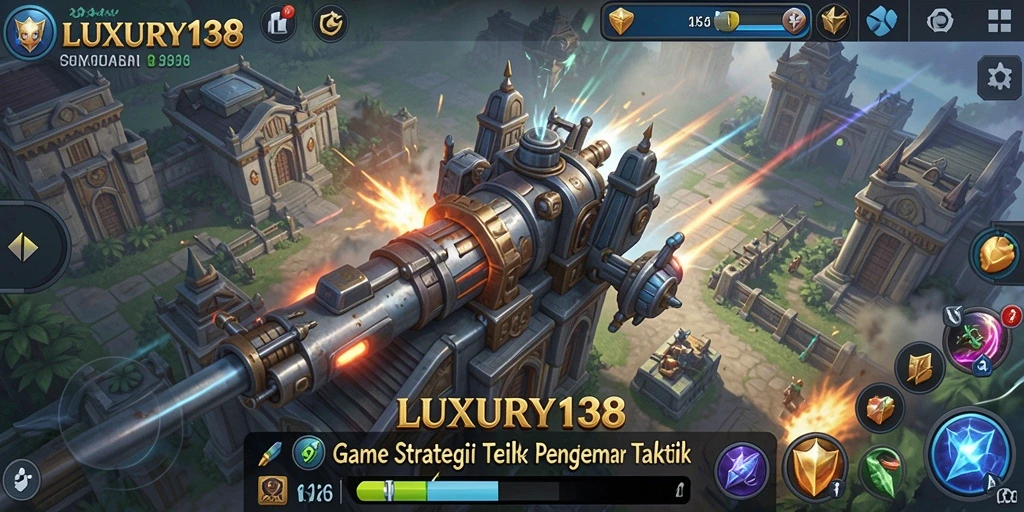 Tangkapan layar gameplay LUXURY138 yang menampilkan strategi dan taktik mendebarkan.