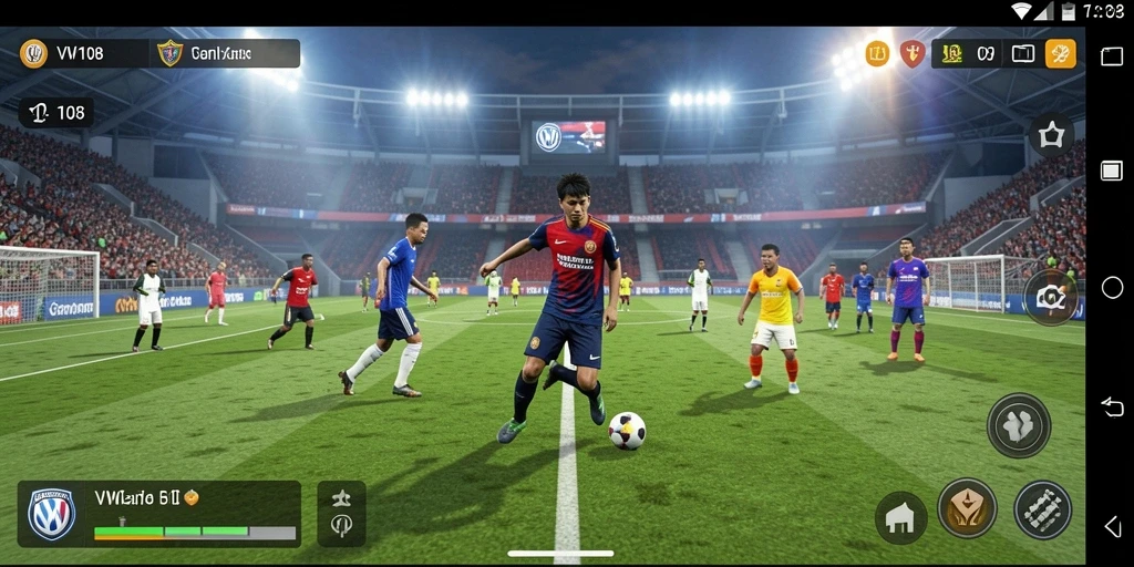 Tampilan gameplay seru dan mendebarkan dari VW108.